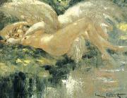 Louis Lcart Leda and the Swan oil painting artist